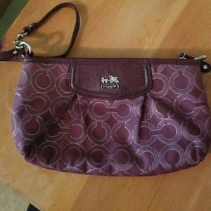 Coach wristlet